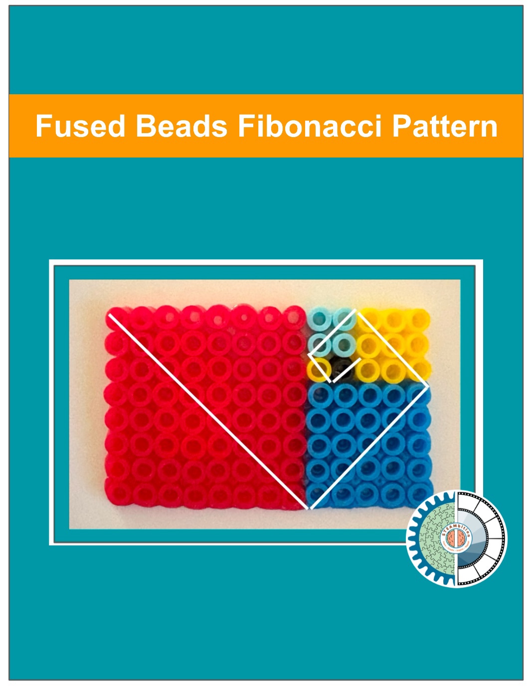 Math Art- Fibonacci Tea Coasters | Fused Beads Art